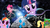 Size: 1600x900 | Tagged: safe, artist:greyone, applejack, pinkie pie, rainbow dash, rarity, twilight sparkle, g4, bloodshot eyes, colors, drugs, ms paint, not salmon, rob ford, space, speed, wat