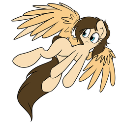 Size: 809x817 | Tagged: safe, artist:extradan, oc, oc only, pegasus, pony, solo, spiritcookie