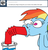 Size: 795x824 | Tagged: safe, rainbow dash, rainbowdashsmailbag, g4, ask, chris chan, female, solo, straw of fail, tumblr