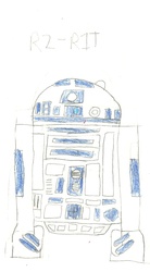 Size: 701x1273 | Tagged: safe, artist:breakdown, rarity, g4, astromech droid, barely pony related, star wars