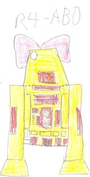 Size: 488x957 | Tagged: safe, artist:breakdown, apple bloom, g4, astromech droid, barely pony related, doodle, star wars