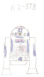 Size: 552x958 | Tagged: safe, artist:breakdown, sweetie belle, g4, astromech droid, barely pony related, doodle, star wars