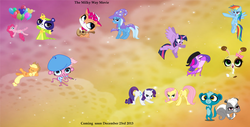 Size: 7184x3640 | Tagged: safe, applejack, fluttershy, pinkie pie, rainbow dash, rarity, trixie, twilight sparkle, alicorn, bear, cat, dog, earth pony, mongoose, monkey, panda, pegasus, pony, rabbit, skunk, unicorn, g4, butt, buttercream sunday, female, flutterbutt, littlest pet shop, mare, minka mark, penny ling, pepper clark, plot, rearity, sugar sprinkles, sunil nevla, twilight sparkle (alicorn), zoe trent