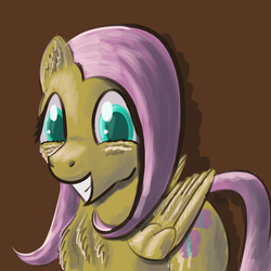 Size: 1024x1024 | Tagged: safe, artist:popprocks, fluttershy, g4, female, solo