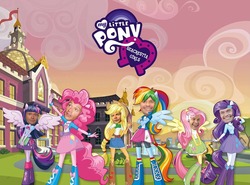 Size: 1280x946 | Tagged: safe, edit, applejack, fluttershy, pinkie pie, rainbow dash, rarity, twilight sparkle, equestria girls, g4, mane six, ryan seacrest, seacrestia girls, wat