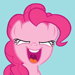 Size: 750x750 | Tagged: safe, screencap, pinkie pie, g4, faic, female, reaction image, solo