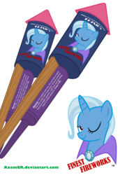 Size: 3118x4535 | Tagged: safe, artist:axemgr, trixie, g4, fireworks