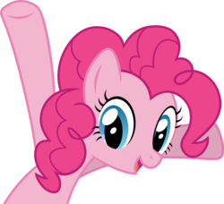 Size: 3279x2991 | Tagged: safe, artist:axemgr, pinkie pie, g4, female, simple background, solo, transparent background, vector
