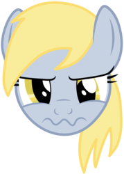 Size: 1270x1770 | Tagged: safe, artist:axemgr, derpy hooves, pegasus, pony, g4, faic, female, mare, simple background, solo, transparent background, unhappy, vector