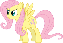 Size: 2500x1701 | Tagged: safe, artist:axemgr, fluttershy, g4, female, simple background, solo, transparent background, vector