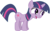 Size: 1617x1016 | Tagged: safe, artist:axemgr, twilight sparkle, g4, female, filly, simple background, solo, transparent background, vector, younger