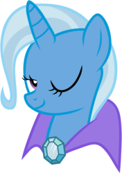 Size: 1707x2429 | Tagged: safe, artist:axemgr, trixie, pony, unicorn, g4, female, mare, simple background, solo, transparent background, vector, wink