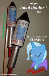 Size: 1116x1728 | Tagged: safe, artist:axemgr, trixie, g4, fireworks