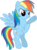 Size: 3771x5044 | Tagged: safe, artist:axemgr, rainbow dash, pegasus, pony, g4, female, flying, mare, simple background, solo, transparent background, vector