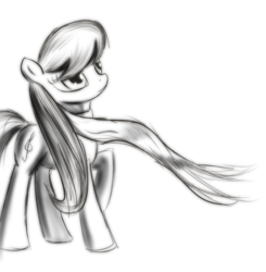 Size: 840x856 | Tagged: safe, artist:spacehunt, octavia melody, g4, clothes, female, mare, monochrome, scarf, simple background, solo, transparent, transparent background