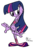 Size: 972x1420 | Tagged: safe, artist:spongefox, twilight sparkle, g4, crossover, female, solo, species swap, wander over yonder