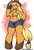 Size: 863x1280 | Tagged: safe, artist:slipe, applejack, earth pony, anthro, unguligrade anthro, g4, applebucking thighs, female, solo