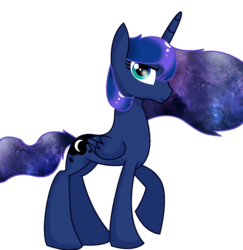 Size: 1280x1317 | Tagged: safe, artist:n30n-f4rt, princess luna, g4, female, simple background, solo