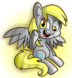 Size: 509x550 | Tagged: safe, artist:vdru7, derpy hooves, pegasus, pony, g4, female, looking at you, mare, pixiv, solo
