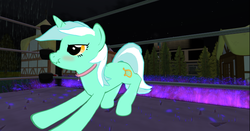 Size: 1368x715 | Tagged: safe, lyra heartstrings, g4, collar, exploitable meme, female, iwtcird, scrunchy face, second life, solo