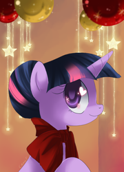 Size: 1311x1819 | Tagged: dead source, safe, artist:loyaldis, part of a set, twilight sparkle, pony, g4, alternate hairstyle, cute, female, heart, heart eyes, mare, portrait, solo, wingding eyes