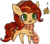 Size: 756x663 | Tagged: safe, artist:ponymonster, oc, oc only, oc:autumn aria, earth pony, pony, clothes, hat, leaf, scarf, simple background, solo, transparent background