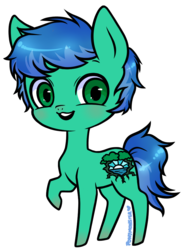 Size: 702x947 | Tagged: safe, artist:ponymonster, oc, oc only, earth pony, pony, simple background, solo, transparent background
