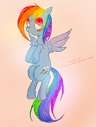 Size: 400x526 | Tagged: safe, artist:canterlot-studios, rainbow dash, g4, female, solo