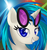 Size: 391x414 | Tagged: safe, artist:nabbiekitty, edit, dj pon-3, vinyl scratch, g4, alternate eye color, blue, blue eyes, eye color change, female, recolor, solo