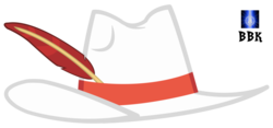 Size: 800x375 | Tagged: safe, artist:bb-k, hat, pimp hat, spike's hat
