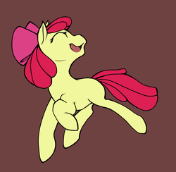 Size: 715x697 | Tagged: safe, artist:nessia, apple bloom, g4, ask, female, solo, this apple bloom, tumblr