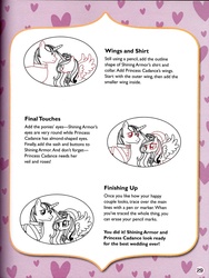 Size: 725x962 | Tagged: safe, princess cadance, shining armor, g4, how to draw, i love to draw my little pony, tutorial