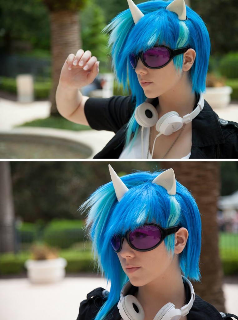 Safe Artist Norikat Dj Pon Vinyl Scratch Human Cosplay