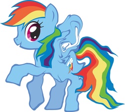 Size: 2863x2574 | Tagged: safe, rainbow dash, g4, female, quality, solo