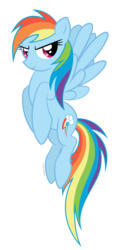 Size: 594x1190 | Tagged: safe, artist:littlehybridshila, rainbow dash, g4, female, solo