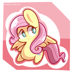 Size: 500x500 | Tagged: safe, artist:php56, fluttershy, g4, chibi, female, solo