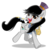 Size: 4000x4000 | Tagged: safe, artist:zelc-face, derpy hooves, oc, oc only, pegasus, pony, g4, female, grey delisle, lipstick, mare, plushie, ponified, simple background, solo, transparent background, vector, voice actor, voice actors
