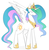 Size: 1200x1220 | Tagged: safe, artist:昔の傷口, princess celestia, g4, female, solo