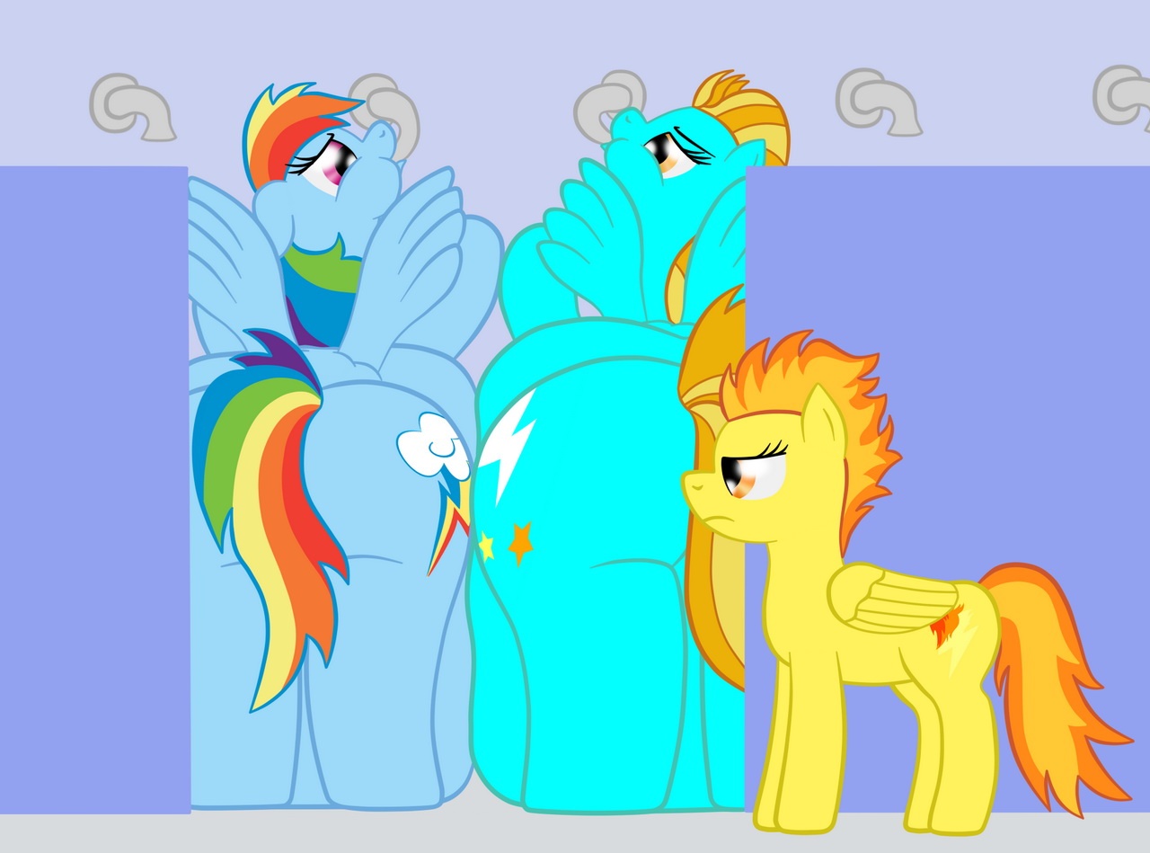 418244 Suggestive Artist 8aerondight8 Lightning Dust Rainbow Dash