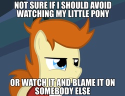 Size: 1280x985 | Tagged: safe, futurama, image macro, male, meme, philip j. fry, solo