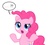 Size: 550x500 | Tagged: safe, artist:apzzang, pinkie pie, g4, ask-grow-pinkie, female, solo