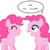 Size: 500x500 | Tagged: safe, artist:apzzang, pinkie pie, g4, ask, ask-grow-pinkie, self ponidox