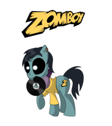 Size: 6612x7366 | Tagged: safe, artist:4-cardinal, pony, absurd resolution, dubstep, ponified, record, simple background, solo, transparent background, vector, zomboy