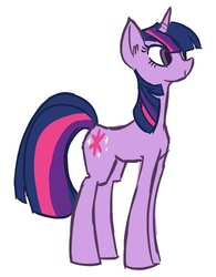 Size: 595x763 | Tagged: safe, artist:herny, twilight sparkle, g4, female, solo