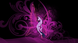 Size: 6321x3520 | Tagged: safe, artist:iceofwaterflock, twilight sparkle, alicorn, pony, g4, absurd resolution, female, implied, mare, solo, twilight sparkle (alicorn), wallpaper, wings