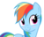 Size: 4500x3800 | Tagged: safe, artist:translayer, rainbow dash, g4, absurd resolution, blushing, cute, dashabetes, female, simple background, smiling, solo, transparent background, vector