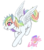 Size: 834x957 | Tagged: safe, artist:toastiepony, oc, oc only, oc:white whirl, pegasus, pony, flying, offspring, parent:rainbow dash, parent:soarin', parents:soarindash, simple background, solo, transparent background