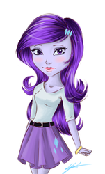 Size: 695x1150 | Tagged: safe, artist:xmasqueradexjadex, rarity, equestria girls, g4, female, solo