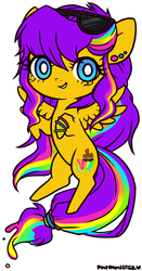 Size: 576x1098 | Tagged: safe, artist:ponymonster, oc, oc only, oc:indigo wind, pegasus, pony, bracelet, earring, flying, glasses, simple background, solo