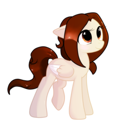 Size: 855x863 | Tagged: safe, artist:typicalup, oc, oc only, oc:helenos, pegasus, pony, blushing, looking up, pegasus oc, solo